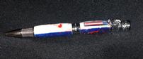 Hand Made Patriotic Pen 202//84
